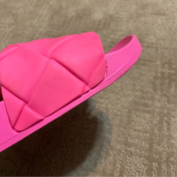 {Steve Madden} Soulful Slide Sandals- Pink- Size 5 - Picture 8 of 16